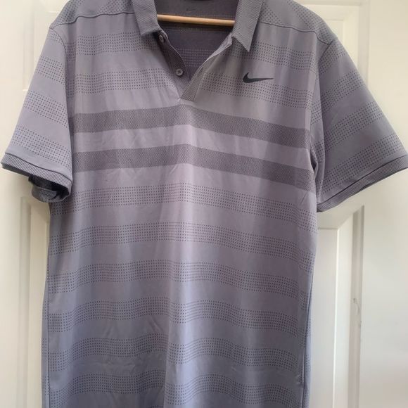 Nike Other - NIKE GOLF ZONAL COOLING
STRIPE POLO SHIRT